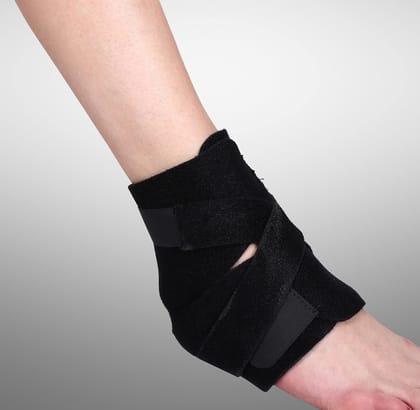 EZYFIT Advanced Breathable Neoprene Ankle Support Compression Brace for Injuries, Pain Relief and Recovery EZYFIT Advanced Breathable Neoprene Ankle Support Compression Brace for Injuries, Pain Relief and Recovery