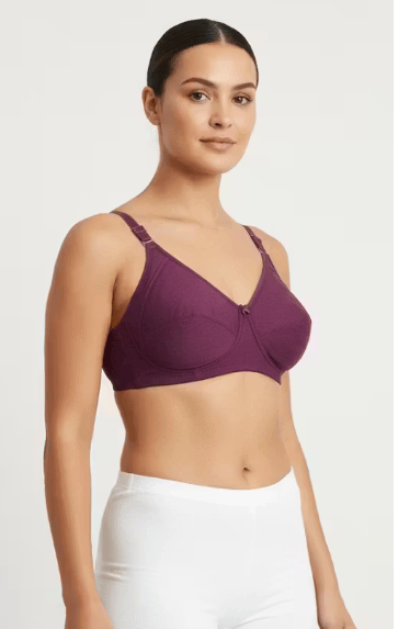 Cotton Non-Padded Full Coverage Bra for Women