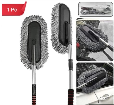 Car Dust Brush Gentle & Efficient Cleaning Tool (1 Pc)
