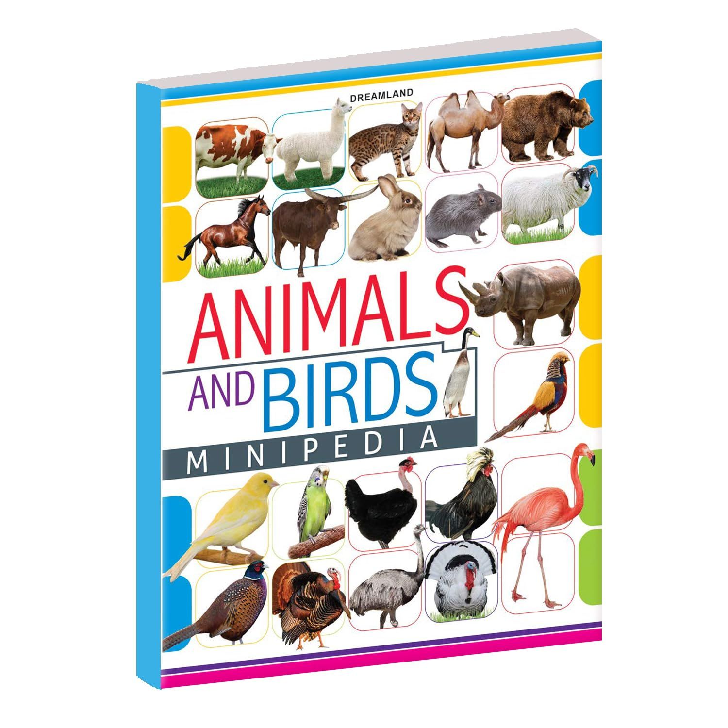 Animals and Birds Minipedia for Kids Age 5-15 years [Paperback] Dreamland Publications [Paperback] Dreamland Publications