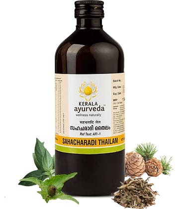 Kerala Ayurveda Sahacharadi Thailam 200Ml,Back Pain Oil, Massage Oil,Relief From Back Pain And Sciatica,100% Original Ayurvedic Herbal Formulation
