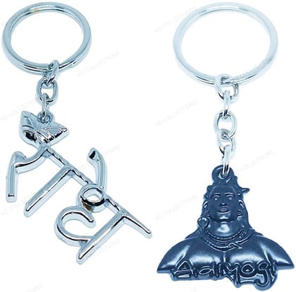 KD COLLECTIONS Radhe Keychain & Lord Shiva Shankar Mahadev Adiyogi Keychain Combo – Black & Silver – Pack of 2 Keychains KD COLLECTIONS Radhe Keychain & Lord Shiva Shankar Mahadev Adiyogi Keychain Combo – Black & Silver – Pack of 2 Keychains