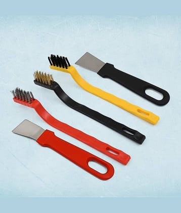 wire br ush set, rust remover set, nylon brass steel  kit, scraper cleaning tool, paint remover br-ush, heavy duty wire b-rush, grill cleaning b.rush, workshop cleaning tools, corrosion remover b.rush, diy cleaning b-rush set, rust cleaning tools