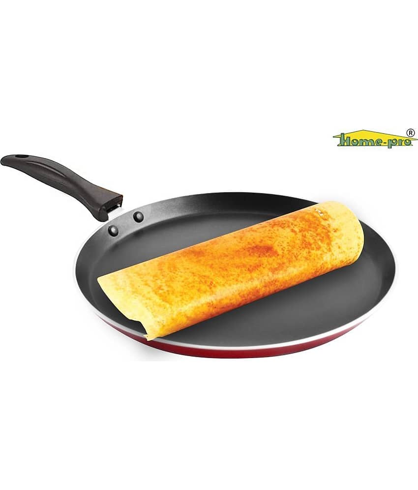 HomePro - Dosa Tawa | Non-Stick Aluminum | Bakelite Handle | Induction & Gas Stove | ( Pack of 1 )