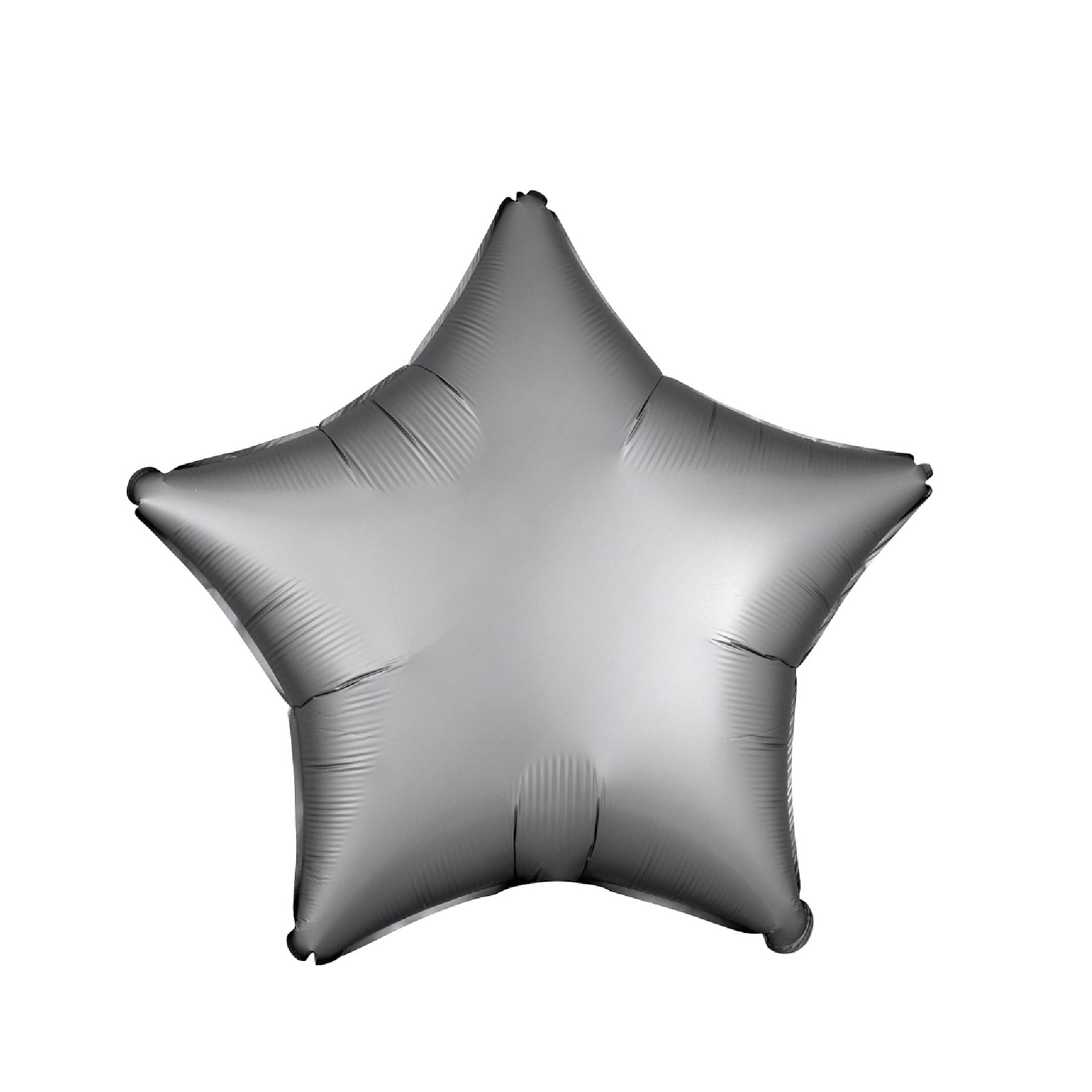 Wanna Party Wanna Party Matte Star Balloon (19 Inch, Silver)