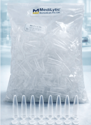 MediLytic MCT Vials (1.5 ml) (Each Bag Contain 500 nos),Pack of 2 nos.