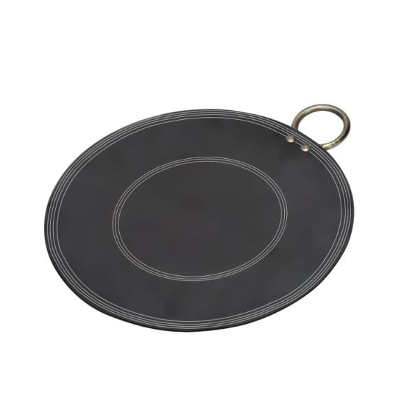 VISMAY'S Pure Iron Strong Riveted Handle Dosa Uttapam Kallu Tawa Tava Thawa -13 Inch