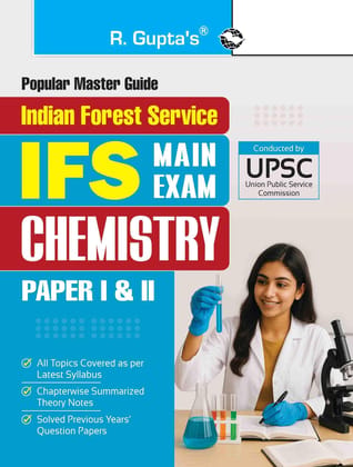UPSC: IFS Chemistry (Paper I & II) Main Exam Guide [Paperback] [Oct 08, 2025] RPH Editorial Board