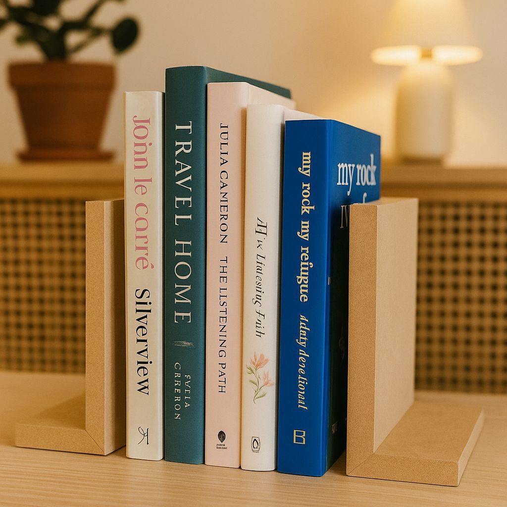 Dbeautify's Minimalist MDF Book Holder