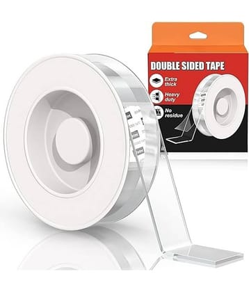 Eclet Transparent Double Sided Nano Tape ( Pack of 1 )