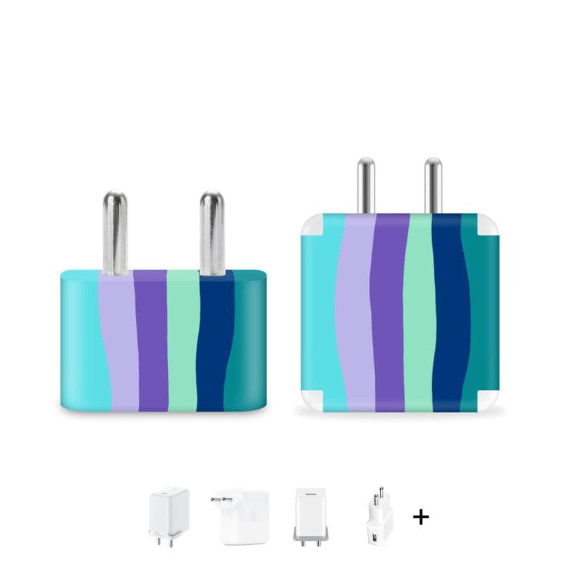 Pastel Blue  Charger Skin