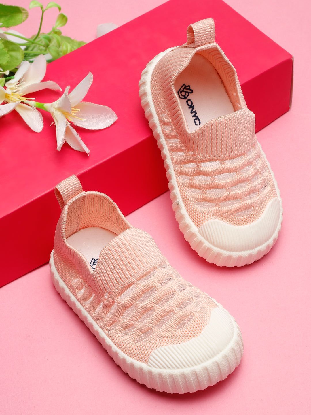 Cloudy Toddlers' First Step Shoes - Peach (Unisex)