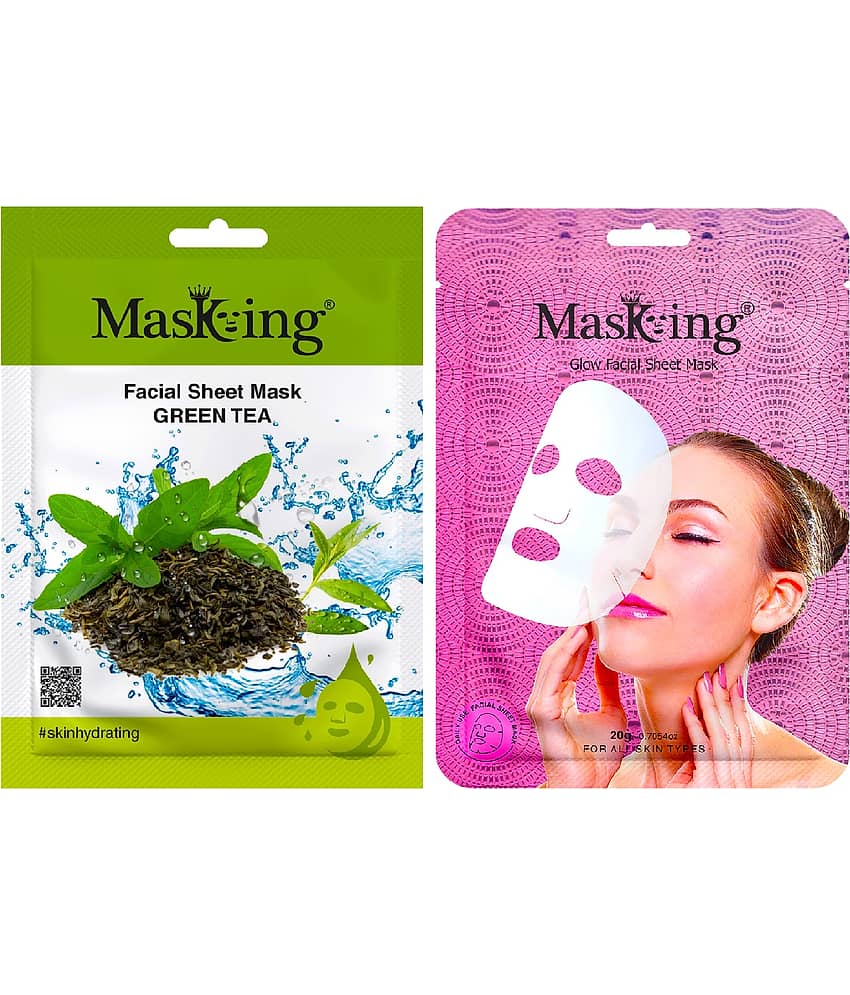 Masking - Fairness Sheet Mask For All Skin Type ( Pack of 2 )