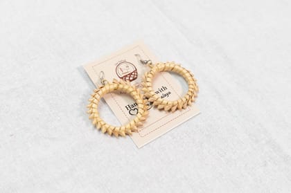Handmade Bamboo Earrings
