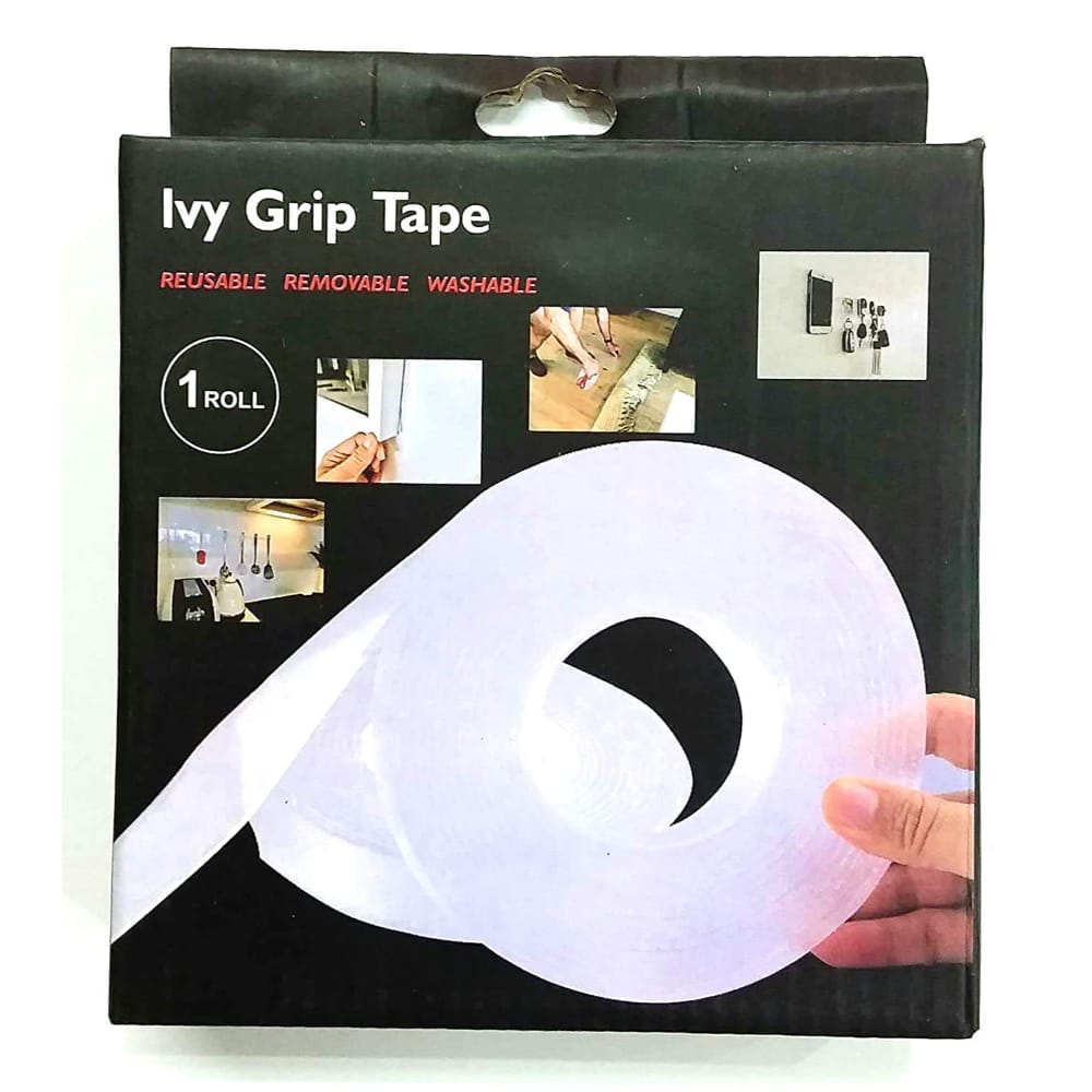 LA'FORTE Double Sided Strong Adhesive Ivy Grip Tape 02 Rolls 3 Mtr each