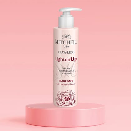 Mitchell USA FLAW-LESS LightenUp Dermabrasion Cleanser