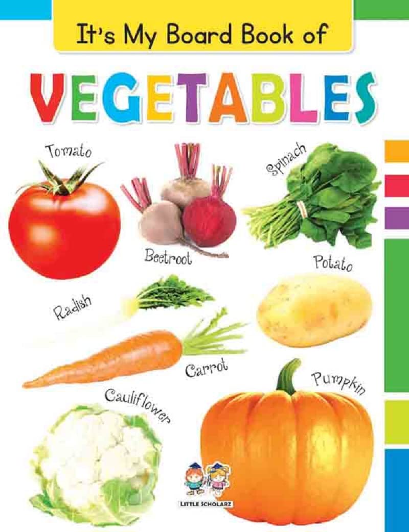 It's My Big Board Book of Vegetables [Board book] [May 07, 2022] LS Editorial Team