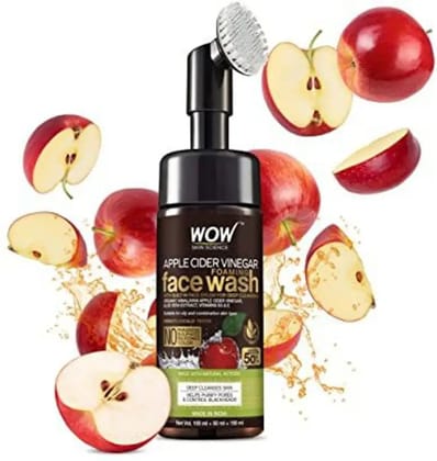 WOW Skin Science Apple Cider Vinegar Foaming Face Wash 150 ML