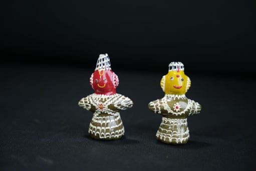 ORMAS Jou Kandhei Terraotta Figurine Essence of Balasore Odisha pack of 2
