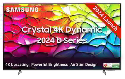 Samsung 138 cm (55 inches) D Series Brighter Crystal 4K Dynamic Ultra HD Smart LED TV UA55DUE80AKLXL (Titan Gray) Samsung 138 cm (55 inches) D Series Brighter Crystal 4K Dynamic Ultra HD Smart LED TV UA55DUE80AKLXL (Titan Gray) - Titan Gray / 55 Inches