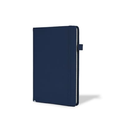 A5 Classic Blue Corporate Diary with Italian Pu Cover Diary _03