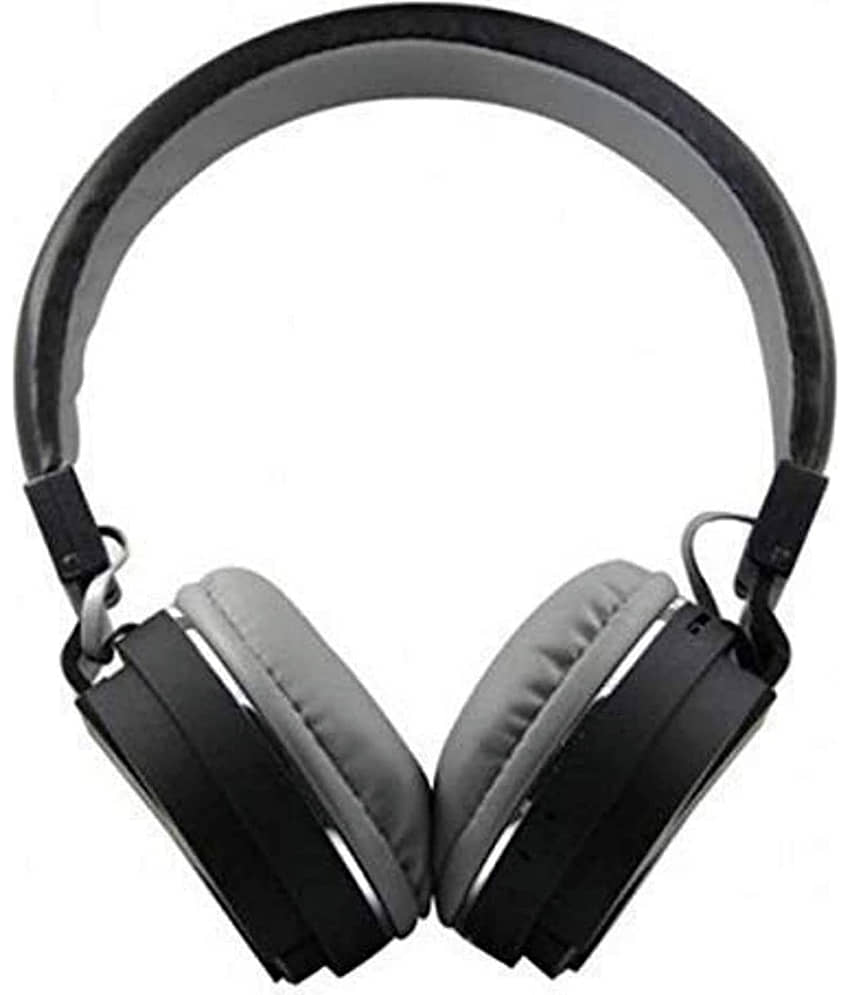 Neo SH 12 On Ear Bluetooth Headphone 8 Hours Playback IPX4(Splash & Sweat Proof) Active Noise cancellation -Bluetooth Black