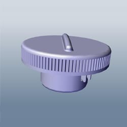 Hero Genuine CAP COMP.FUEL TANK for Splendor+ & Splendor Pro | Precision Fit | Durability | Fuel Safety | Reliable Performance | Easy Installation- 17620KCC900S