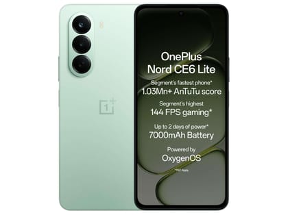 Oneplus CE6 Lite Smartphone, 6GB RAM, 128GB Storage - Vivid Mint Oneplus CE6 Lite Smartphone, 6GB RAM, 128GB Storage - Vivid Mint