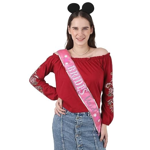Brides Maid Sash (Pink)