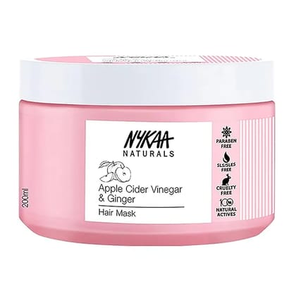 Nykaa Naturals Apple Cider Vinegar & Ginger Hair Mask 30 ML