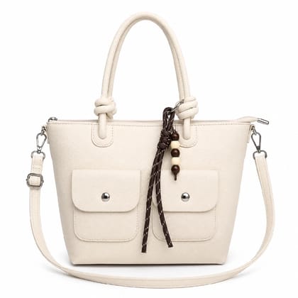 Ivory  Mini Tote Bag