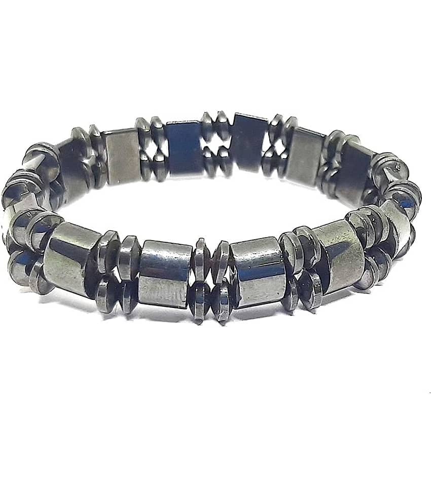 Jet Black Multi Magnetic Bracelet Bracelet for Men and Boys Magnetic Healing with Jewelry