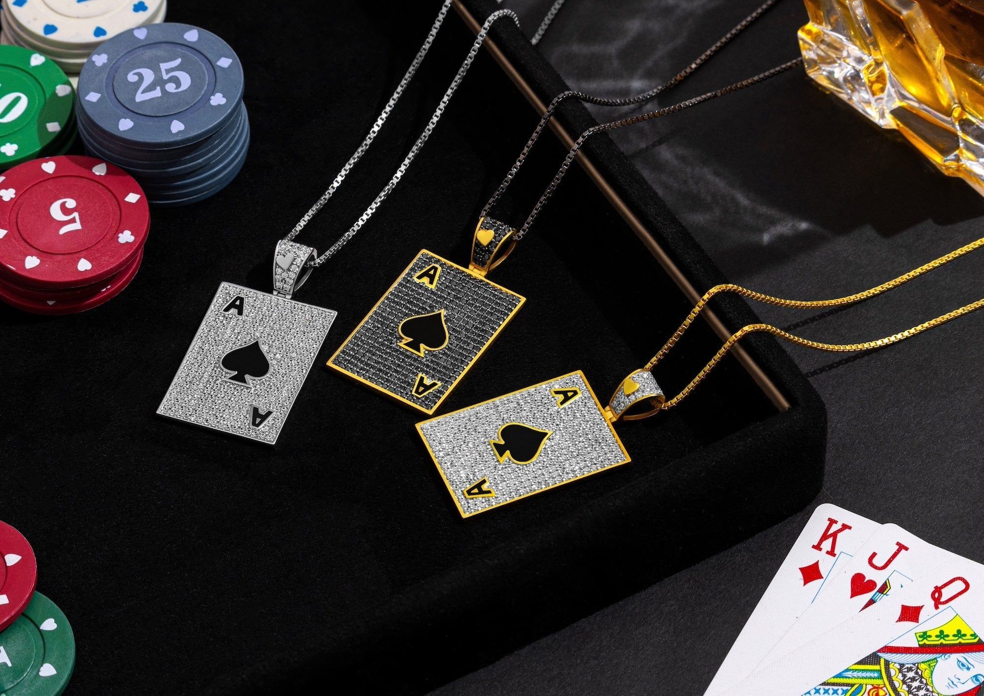 Ace Of Spades Pendant