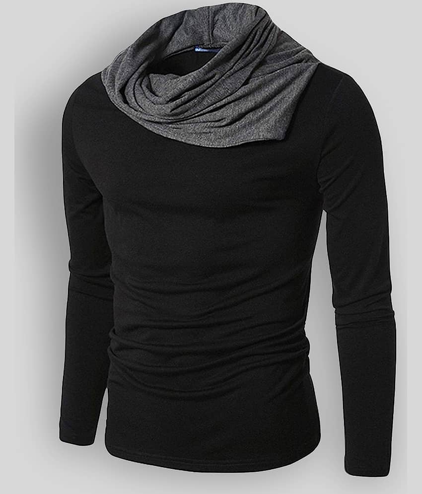 Glito Pack of 1 Cotton Blend Regular Fit Men's T-Shirt ( Grey )