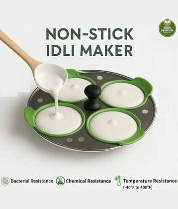 purple dust Idli Mould Non Stick Silicon Idli Mould