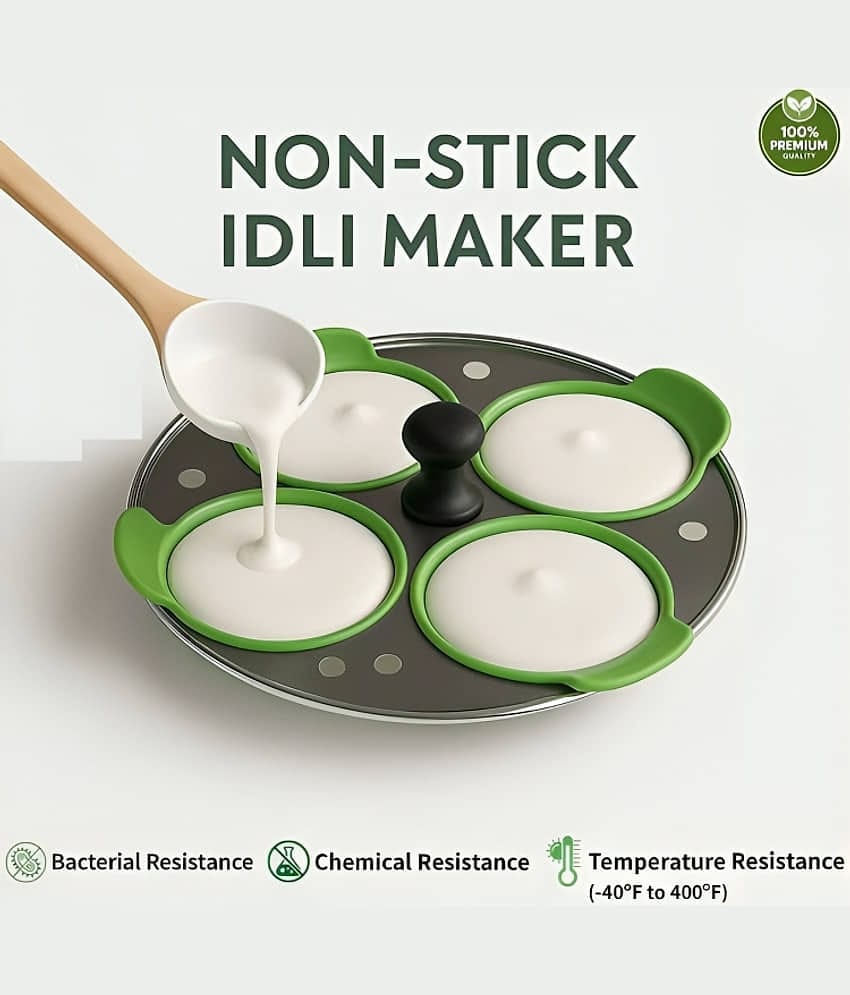 purple dust Idli Mould Non Stick Silicon Idli Mould