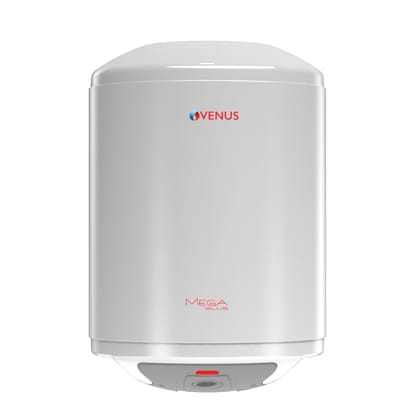 Venus MegaPlus 25L Storage water heater (White) | 4-Star BEE | Hard Water Friendly | Porcelain Enamel Tank | Multi-Safety System | 8 Bar Pressure | Ideal for Flats & Tall Buildings | 8 BARS Venus MegaPlus 25L Storage water heater (White) | 4-Star BEE | H