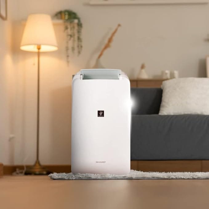 SHARP Electric Home Dehumidifier Machine with Plasmacluster Tech (fight against mold, virus, fungus)