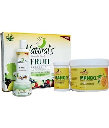 Natural's care for beauty - Natural Glow Facial Kit For All Skin Type ( Pack of 1 )