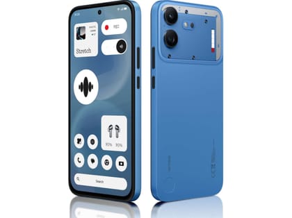 Nothing 4B Smartphone 8GB RAM, 128GB Storage - Blue