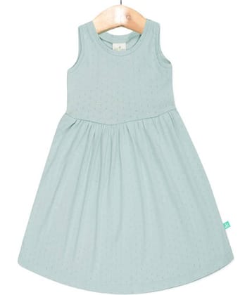 Juscubs Pack of 1 Baby Girls Cotton Frock ( Green )