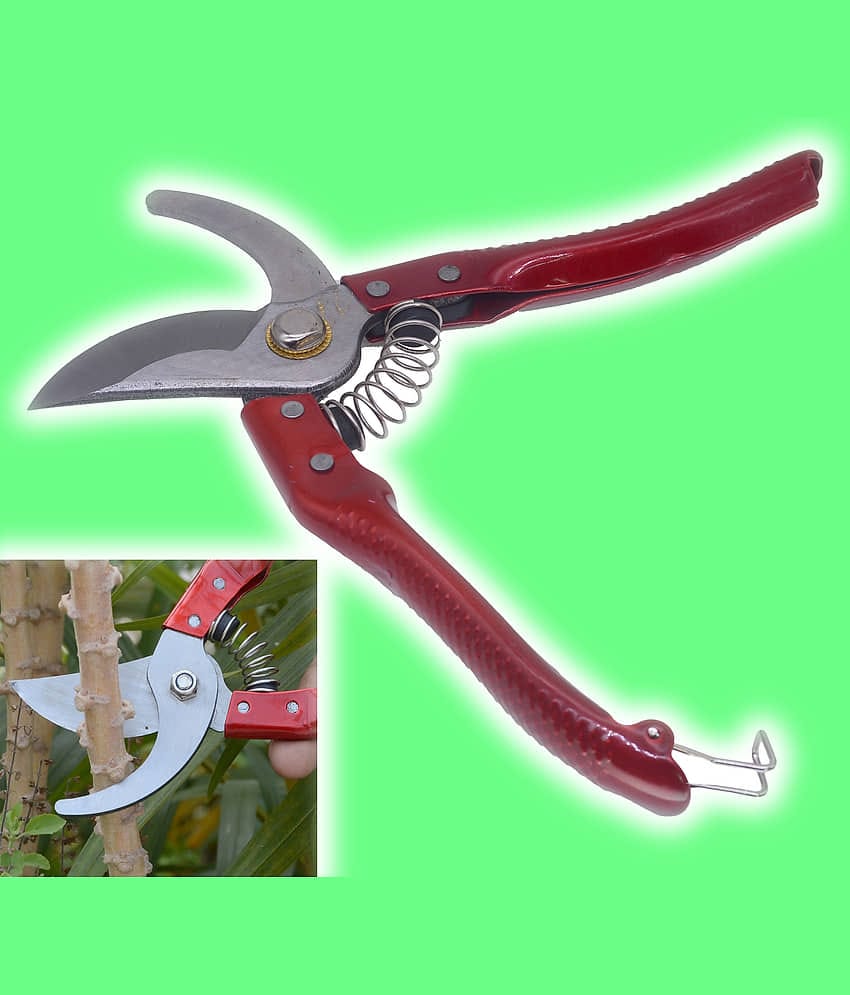 Metal Handle Multi-Purpose Gardening Tree Flower Pruning Shear Leaf Scissor Cutter