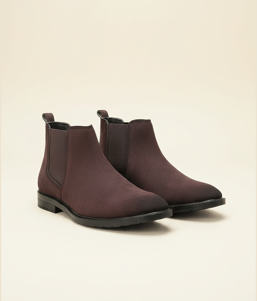 Akiko Brown Men's Chelsea Boots
