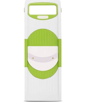 HomePro - Multipurpose 6 in 1 Stainless Steel blades Grater and Slicer | Vegetable Cutter | Salad Cutter | Fruits Cutter | Cheese Grater | French Fries Cutter | (Green)