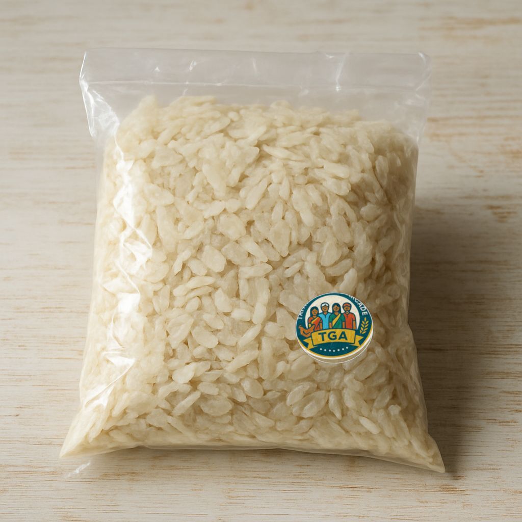 Tritha Ghivela Arcade's poha (flattened rice)
