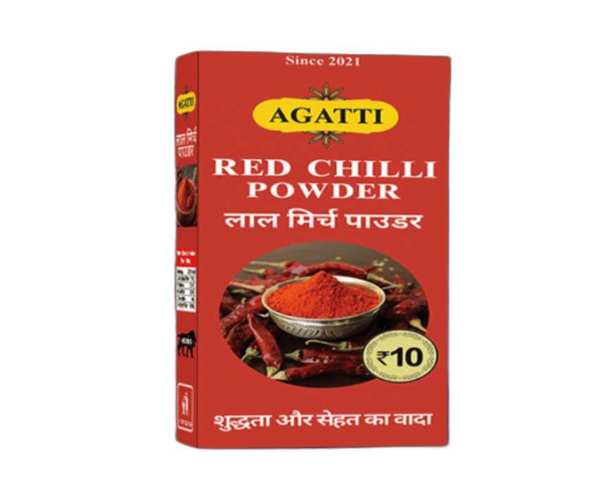 Agatti Red Chilli Powder Carton