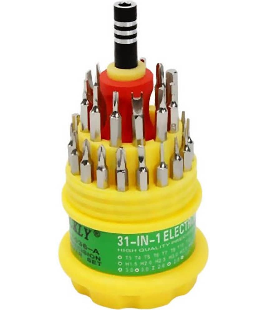 Jackly Screw Driver Set Magnetic Toolkit - Red