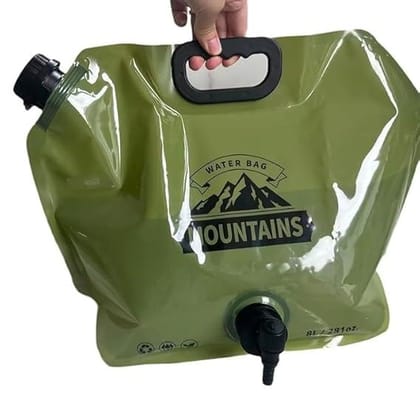 8 Liter Folding Water Storage Bag Pouch for Cycling, Picnic, Outdoor Camping, Road Trip, Traveling Water Carrier Supplies Bag and Container 8L Drinking Water Container Tank (Multicolour) 8 Liter Folding Water Storage Bag Pouch for Cycling, Picnic, Outdoor Camping, Road Trip, Traveling Water Carrier Supplies Bag and Container 8L Drinking Water Container Tank (Multicolour)