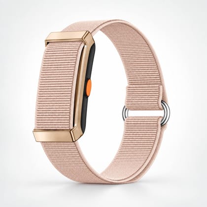 Zebraa Keeper Smart Fitness Band  No Subscription, Free Additional Strap, SpO2, Heart Rate & Sleep Monitor with 100+ Sports Modes (Rose Gold )