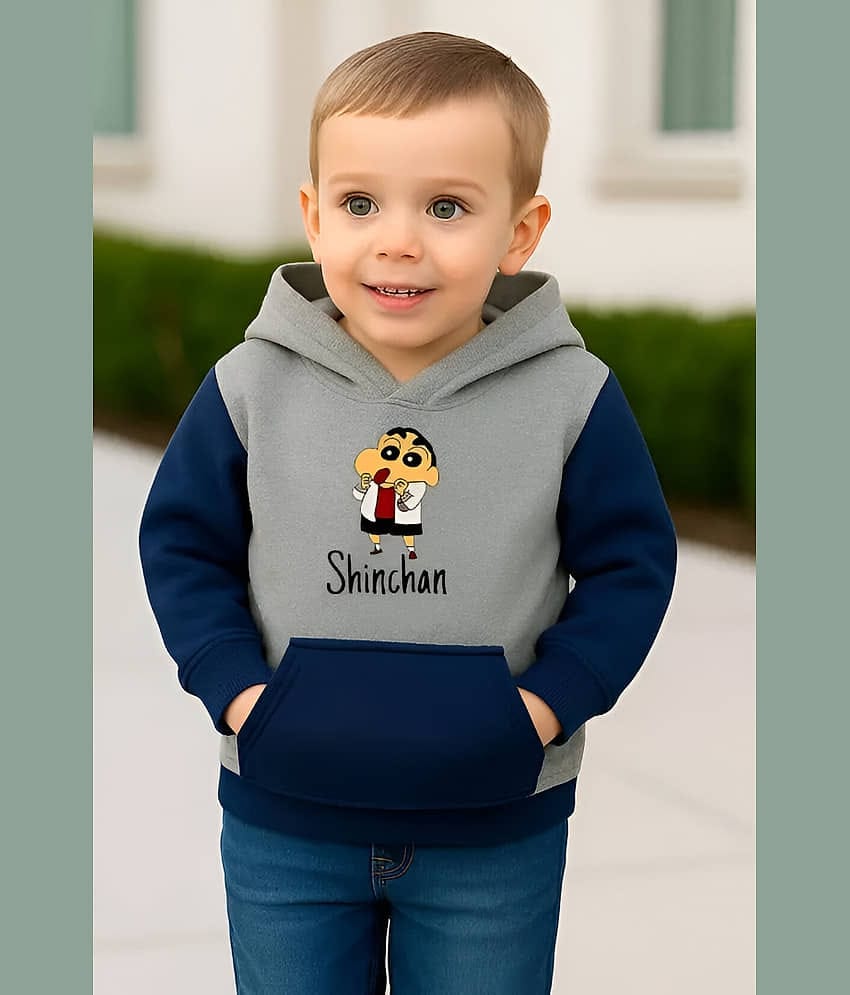 kaseera Pack of 1 Baby Boys Cotton Blend Sweater ( Mid Night Blue )